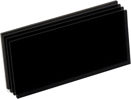 VIDRO ESCURO SOLDADURA T11 110X55 MM