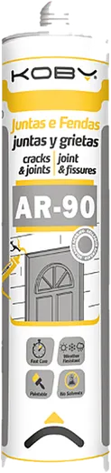 JUNTAS E FENDAS AR-90 BRANCO KOBY