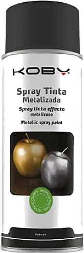 SPRAY ACRILICO METALIZ CROMADO KOBY