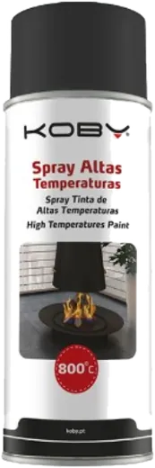SPRAY ACRILICO ALTA TEMP ANTRACITE KOBY