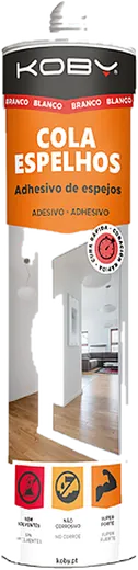 COLA PARA ESPELHOS KOBY RETAIL