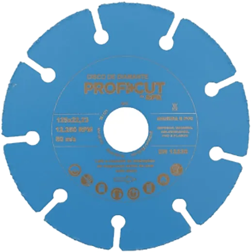 D DIAMANTADO PROF SEG. MADEIRA E PVC HM 125X22,23