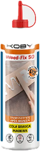 COLA BRANCA WOOD-FIX 50 EXPRESS 125G KOBY
