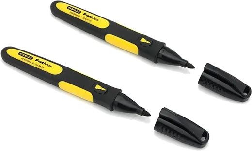 Marcador FATMAX® ponta biselada cor preta – Blíster 2 uds