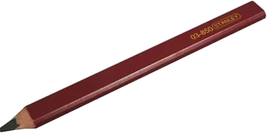 Lápis de carpinterio 176mm - Vermelho