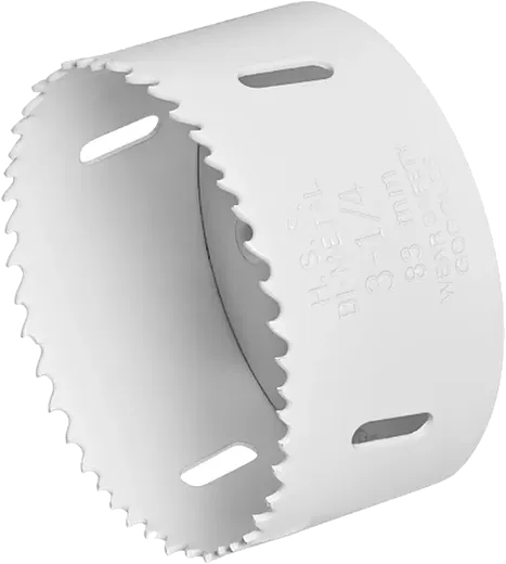 Broca de coroa bimetálico 83mm. Profundidade 38.3mm