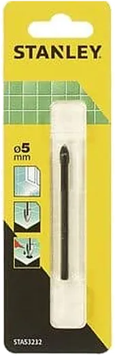 Broca para vidro e cerâmica ø 5x70mm