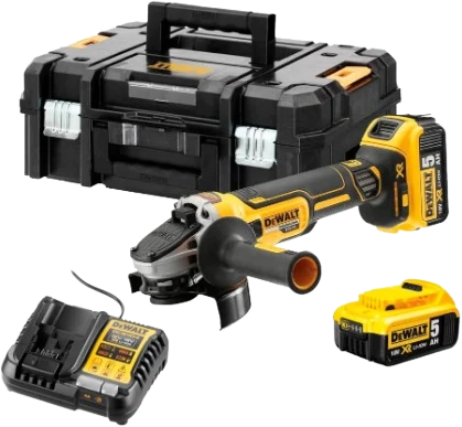 Rebarbadora DeWalt DCG405 18V XR Brushless 125mm (2×5,0Ah)