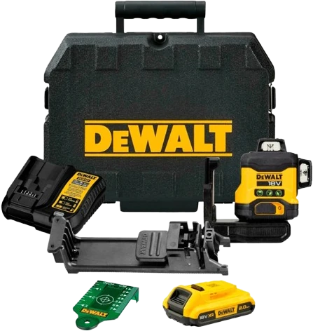 Nível Laser Verde 3×360° DeWalt DCLE34031 18V XR