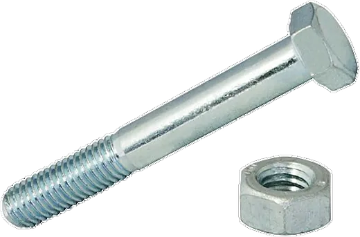 PARAF. SEXT. INOX A2 DIN 933 M 10 X 50