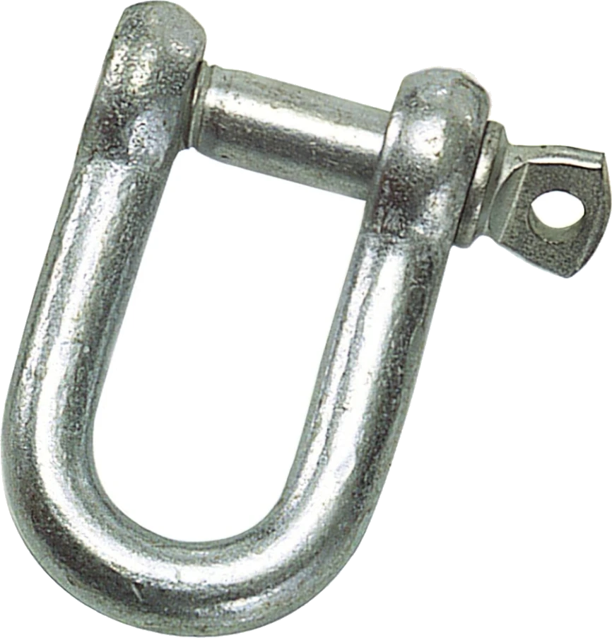 Manilha Direita Galvanizada DIN 82101-A M8