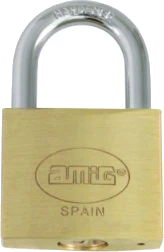 Cadeado AMIG Latão Mate 3-50